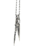 OSS Duo Dream Necklace in Oxidized Silver