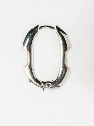 Parts Of 4 Deco Earring Polished Silver