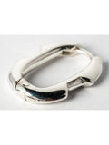 Parts Of 4 Deco Earring Polished Silver