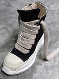 DRKSHDW Jumbo Laces Abstract Sneakers
