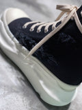 DRKSHDW Distressed Abstract Sneakers
