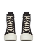 Rick Owens EDFU Gimp Eyelets Denim Sneakers