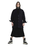 DRKSHDW Strobe Jumbo Cut Out Denim Jacket