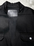 DRKSHDW Strobe Jumbo Cut Out Denim Jacket