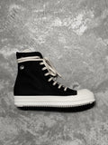Rick Owens EDFU Gimp Eyelets Denim Sneakers