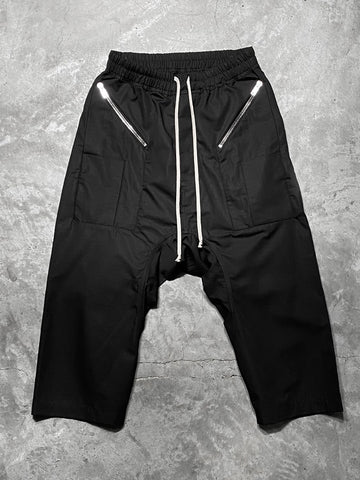 Rick Owens EDFU Strobe Cargo Cropped Drawstring Pants