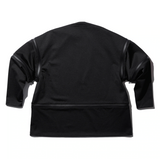 Nilos Oversized Zipper Long Sleeve Sweater