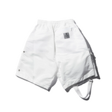 Nilos White Shorts with Detachable Sling Bag