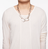 Julius Gallu Chain Necklace Silver