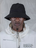 TBN Black Bucket Hat with Canvas Band Elastic Clousure