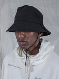 TBN Black Bucket Hat with Canvas Band Elastic Clousure