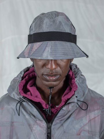 TBN Opal Grey Reflection Bucket Hat