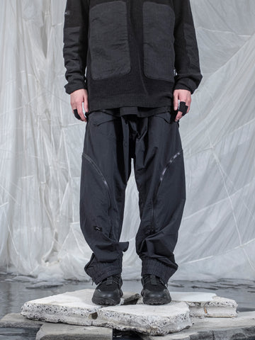 TBN Side Zipper Loose Pants