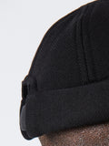 Thom Krom Felted Half Beanie Cap