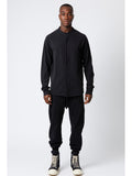 Thom Krom Contrast Stitch Collarless Shirt