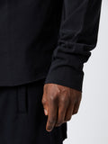 Thom Krom Contrast Stitch Collarless Shirt