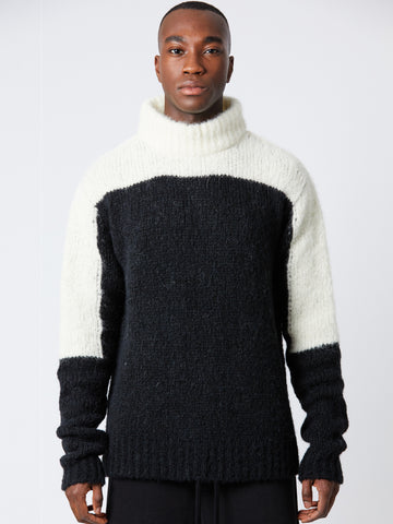 Thom Krom Alpaca Blocking Knit Sweater