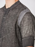 Thom Krom Shoulder Panel SS Shirt