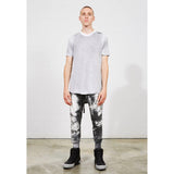 Thom Krom Scar Stitching Round Neck Slim White T-shirt