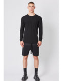 Thom Krom Cross Stitch Slim LS T-shirt