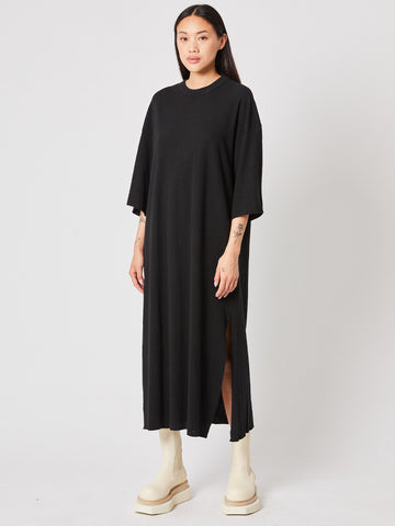 Thom Krom Black Stitch Jersey Dress