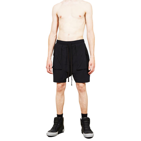 Thom Krom 3D Pocket Drop-Crotch Shorts