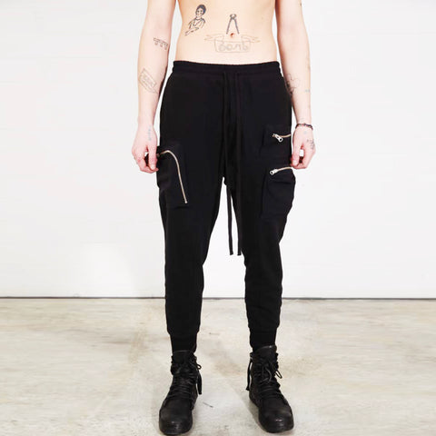 Thom Krom Zipper Pockets Pants Black