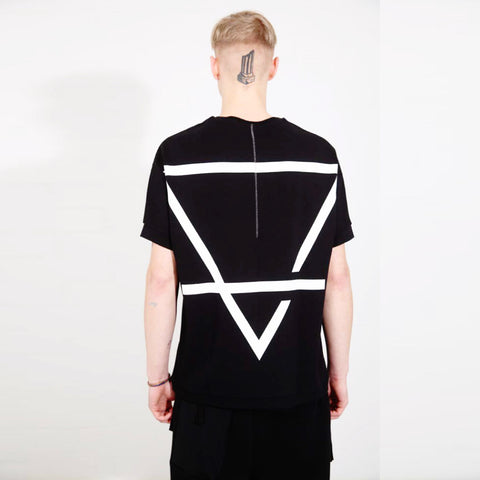 Thom Krom Back Geometric Lines T-shirt