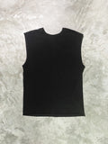 Thom Krom Hidden Lining Cross Tank Top
