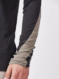Thom Krom Black & Ash Mixed Color LS T-shirt