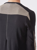 Thom Krom Black & Ash Mixed Color LS T-shirt