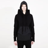 Thom Krom Back Stitch Hoodie Black