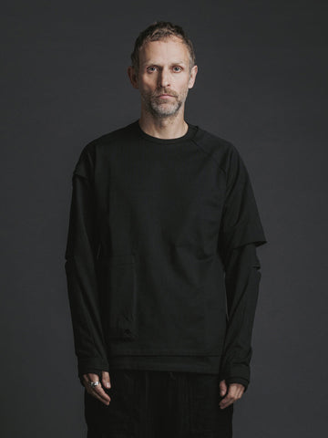 TVA Cotton Layered Long Sleeve T-shirt