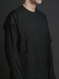 TVA Cotton Layered Long Sleeve T-shirt