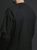 TVA Cotton Layered Long Sleeve T-shirt
