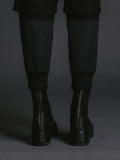 TVA Lace-up In Heel Leather Boots