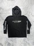 Unnorm Don't Hit Hoodie Black