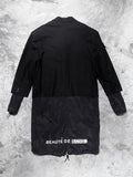 Unnorm Windbreaker Match Blazer Coat
