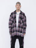 Unnorm Oversized Checked Outer Shirt