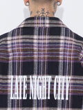 Unnorm Oversized Checked Outer Shirt