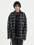 Unnorm Is Dead Overfit Checked Shirt