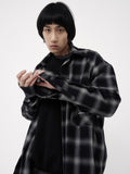 Unnorm Is Dead Overfit Checked Shirt