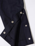 Unnorm Side Snap Half Band Trousers
