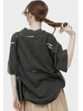 Unnorm Double Layer Half Sleeve Shirt