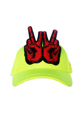 Walter Van Beirendonck W Peace Cap