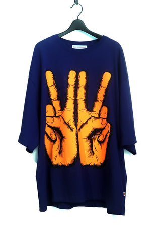 Walter Van Beirendonck W Peace Oversized Tee