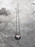 Discord Horse Leather Coin Necklace