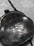 Discord Horse Leather Coin Necklace
