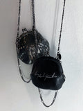 Discord Horse Leather Coin Necklace