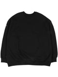 Ajo Embroidered Logo Sweater Black